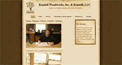 Desktop Screenshot of kendallwoodworks.com